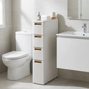 Narrow Storage Cabinet with Drawers and Removable Dividers by LJGDeals