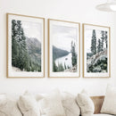 Lake Tahoe, Sierra Nevada. 3 Piece Wall Art by Wall Art Set