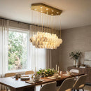 Natural Alabaster Chandelier