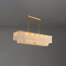 Natural Alabaster Dining Room Chandelier