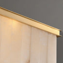 Natural Alabaster Dining Room Chandelier
