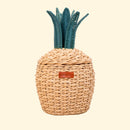 Pineapple Rattan Storage Basket Natural - Small by MOMIJI US LLC
