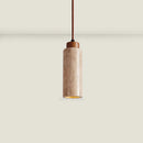 Natural Travertine Pendant Light