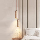 Natural Travertine Pendant Light