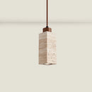 Natural Travertine Pendant Light