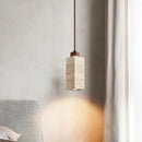 Natural Travertine Pendant Light