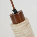 Natural Travertine Pendant Light