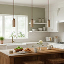 Natural Travertine Pendant Light