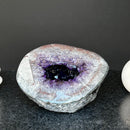 Natural Amethyst & Quartz Geode