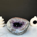 Natural Amethyst & Quartz Geode