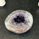 Natural Amethyst & Quartz Geode