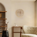 Natural Stone Clock Wall Lamp