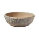 Beige 16 Inch Split Face Natural Travertine Vessel Sink