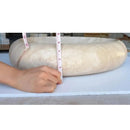 Handcrafted Natural Travertine Beige Oval Vessel Sink W 14L 20in