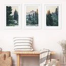 Mountain Forest. USA Wilderness Wall Art Set. Rampart Ridge by Wall Art Set