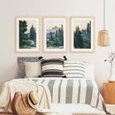 Mountain Forest. USA Wilderness Wall Art Set. Rampart Ridge by Wall Art Set