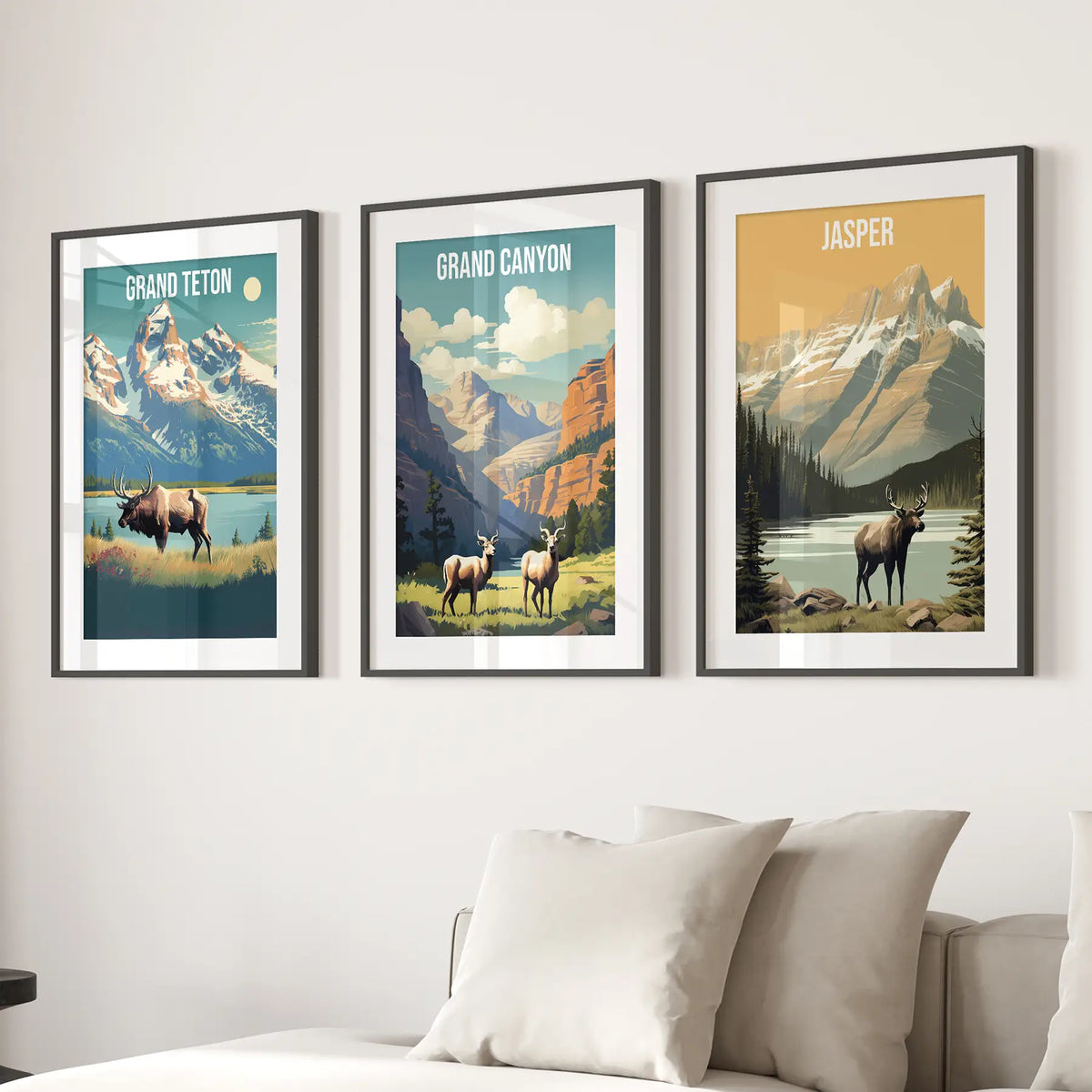 Grand Canyon, Jasper, Grand Teton. National Park Wall Art, photo 5 of 10