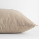 Leme Natural Cotton Pillow Cover