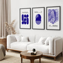 Minimalist Bauhaus Wall Art 3 Piece Print Set by Wall Art Set