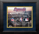 MLB Baseball Photo Picture Frame Kit - San Diego Padres (Navy Matting, Gold Trim) by Dynasty Sports & Framing