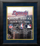MLB Baseball Photo Picture Frame Kit - San Diego Padres (Navy Matting, Gold Trim) by Dynasty Sports & Framing