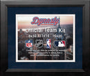 Los Angeles Rams Throwback Custom NFL Football 16x20 Picture Frame Kit (Multiple Colors) by Dynasty Sports & Framing