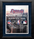 NBA Basketball Photo Picture Frame Kit - Washington Wizards (Navy Matting, White Trim) by Dynasty Sports & Framing