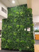 Green Tropics Artificial Vertical Garden Green Wall Panel 40×40in 11 SQ FT – UV Resistant – Commercial Grade