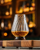 Handblown Neat Pour Glass | Made in USA | Artisan Crystal (Lead-Free) by Bull In China
