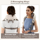 Neck Shoulder Massager 4D Deep Tissue Kneading Shiatsu Massage Machine by LJGDeals