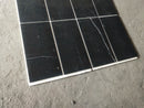 Nero Marquina Marble 1" x 3" Herringbone Polished Tile