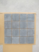 Nero Marquina Marble 4" x 4" Tumbled Tile
