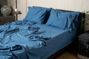 Crinkle Percale Organic Cotton Sheet Set + Pillowcases (Final Sale) by Nest Bedding®