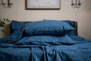 Crinkle Percale Organic Cotton Sheet Set + Pillowcases (Final Sale) by Nest Bedding®