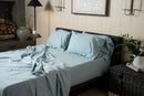 Crinkle Percale Organic Cotton Sheet Set + Pillowcases (Final Sale) by Nest Bedding®