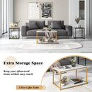 Nesting Coffee Table Set of 3-Black by LJGDeals