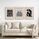 Black Beige Vintage Henri Matisse Wall Art Set by Wall Art Set