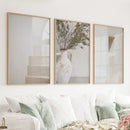 Boho Architectural Set of 3 Pieces. Neutral Tones by Wall Art Set