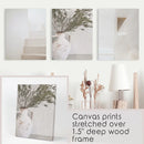 Boho Architectural Set of 3 Pieces. Neutral Tones by Wall Art Set