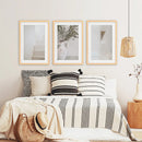 Boho Architectural Set of 3 Pieces. Neutral Tones by Wall Art Set