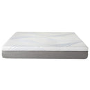 New Pluma White/Gray 12" SensaFlex GelLux King Mattress
