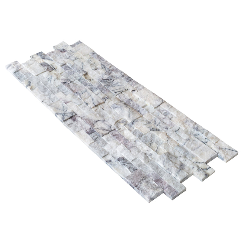 New York Marble 3D Ledger Panel 6"x24" – Split-Face Wall Tile, Full Truckload