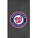 Silver Loveseat with Washington Nationals Logo