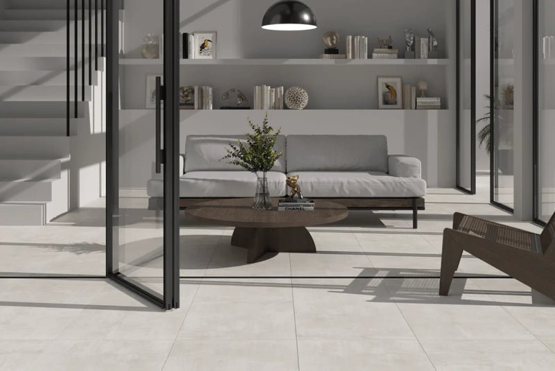 Nexos White Outdoor Porcelain Pavers Thickness 3/4" (2cm) - Full TruckLoad