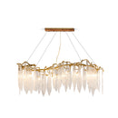 Niagara Brass Crystal Chandelier