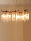 Niagara Brass Crystal Chandelier