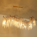 Niagara Brass Crystal Chandelier