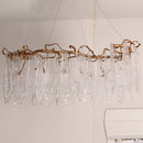 Niagara Brass Crystal Chandelier