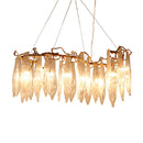 Niagara Brass Crystal Chandelier