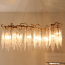 Niagara Brass Crystal Chandelier